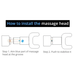 Phoenix A2 - massagegeweer - spierontspanning - pijnverlichting - massageapparaat voor het hele lichaamMassage