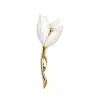 Witte tulp - elegante brocheBroches