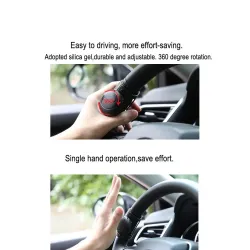 Car steering wheel spinner knob - 360 degree rotatable gripSteering wheel covers