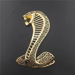 3D cobra - metal emblem - car stickerStickers
