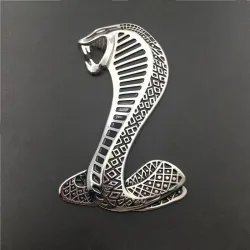 3D cobra - metal emblem - car stickerStickers