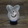 3D abstract shape - touch control - RGB - LED - USB - night lampLights & lighting