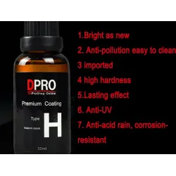 9H - nano ceramic car body coating - waterproof - anti-scratch - hydrophobic glass liquidCar wash