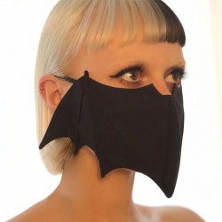Mouth / face protective mask - reusable - washable - bat style