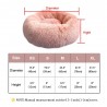 Comfortable soft bed for dogs / cats - round cushionCare