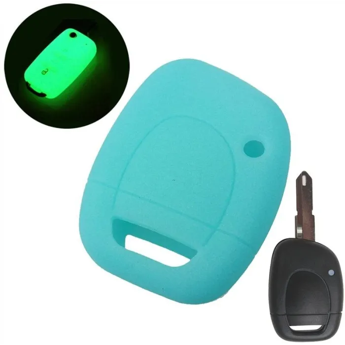 Silicone car key case cover - Renault - Clio - Kangoo - Master - Twingo - 1 buttonKeys