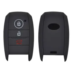 Silicone key case cover - 3 buttons - Kia - Rio - Ceed - Soul - Sportage - Sorento - Carens - PicantoKeys