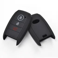 Silicone key case cover - 3 buttons - Kia - Rio - Ceed - Soul - Sportage - Sorento - Carens - PicantoKeys