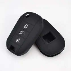 Silicone key fob cover case - Peugeot - 3008 - 208 - 308 - RCZ - 508 - 408Keys