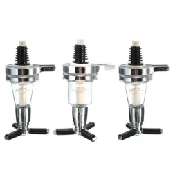 Wandgemonteerde wijn / bier / wodka dispenser - 4 flessen rij - 25ml - 30ml - 45mlBar producten