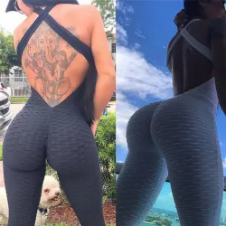 Sleeveless jumpsuit for women - one piece bodysuitJumpsuits