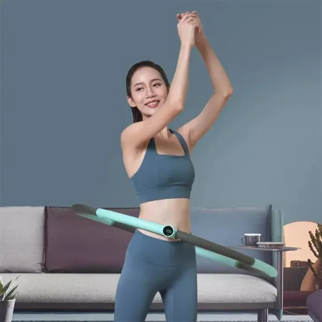 Slimme Bluetooth hoelahoep - calorieën tellen - somatosensorische herkenning - instelbare lus - LED-displayEquipment
