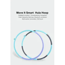 Slimme Bluetooth hoelahoep - calorieën tellen - somatosensorische herkenning - instelbare lus - LED-displayEquipment