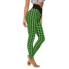 Stretchy long leggings - slimming - with lattice print - fitness - yogaFitness