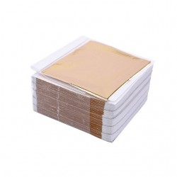 8 - 14 cm - foil paper sheets - gold - silver - home - art craft - decoration - 100 piecesDecoration