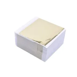 8-14 cm - folie vellen papier - goud - zilver - huis - ambachtelijke - decoratie - 100 stuksDecoratie