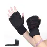 Gymhandschoenen met halve vingers - Gewichtheffen - Opleiding - FitnessFitness