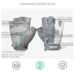 Women's gym gloves - bodybuilding - crossfit - trainingFitness