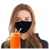 Mouth / face protective mask - reusable - with straw hole for drinkingMouth masks