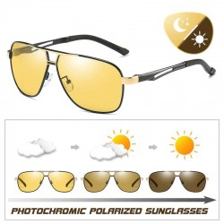 Gepolariseerde fotochrome zonnebril - rijden overdag / 's nachts - UV400Zonnebril
