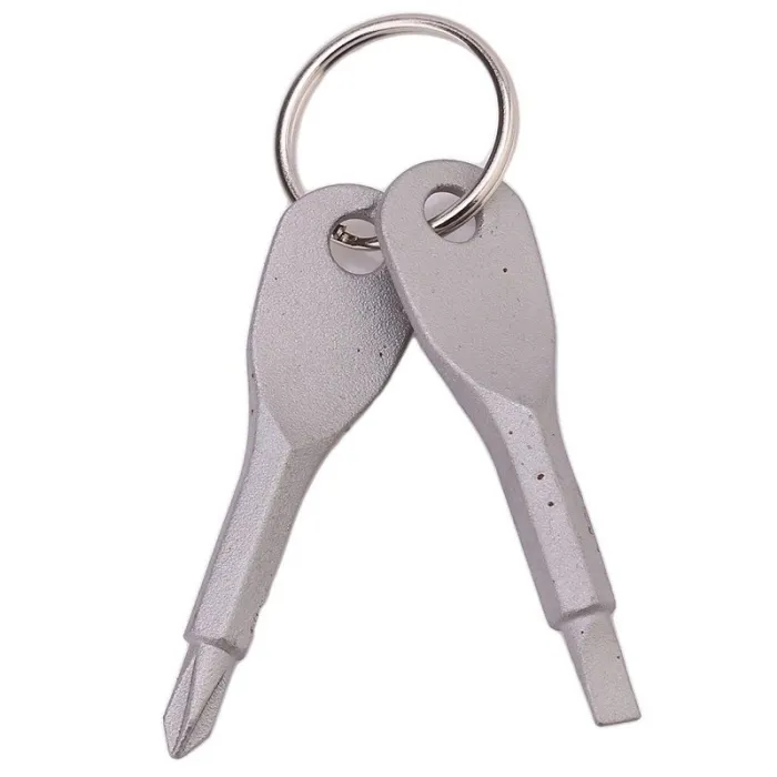 Mini kruiskopschroevendraaier - multitool - sleutelhangerSchroevendraaiers