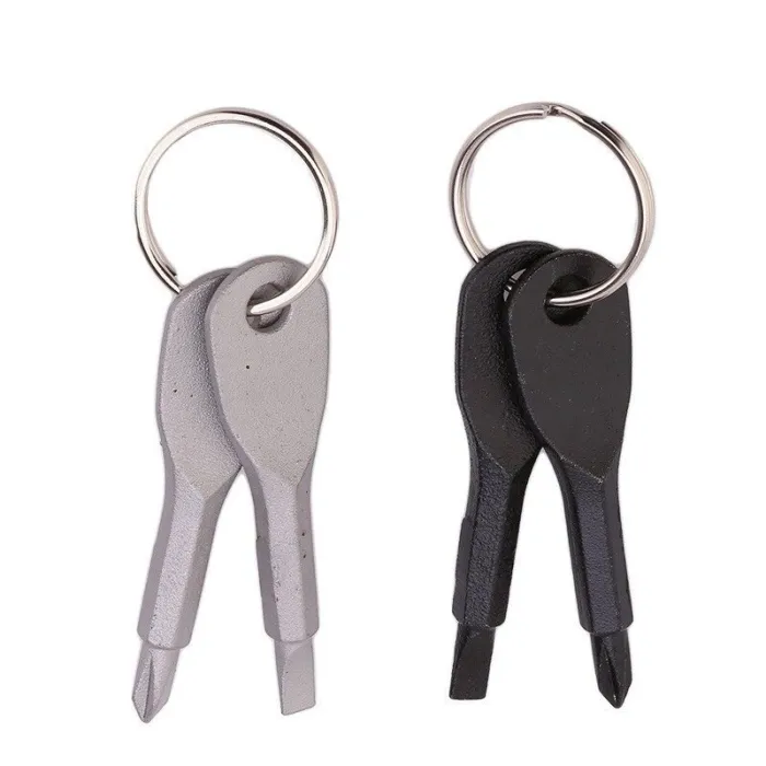 Mini kruiskopschroevendraaier - multitool - sleutelhangerSchroevendraaiers