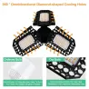 LED bulb - foldable lamp - high power - E27 - 110V - 220V - 40W - 60W - 80WE27