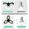 LED bulb - foldable lamp - high power - E27 - 110V - 220V - 40W - 60W - 80WE27