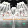 LED bulb - foldable lamp - high power - E27 - 110V - 220V - 40W - 60W - 80WE27