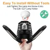 LED bulb - foldable lamp - high power - E27 - 110V - 220V - 40W - 60W - 80WE27
