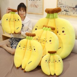Kussen in banaanvorm - knuffel - 35cm - 45cmKnuffels
