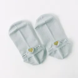 Short socks - ankle length - with a heart - unisexLingerie