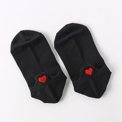Short socks - ankle length - with a heart - unisexLingerie