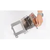 Outdoor / picnic / camping stove - foldable - with a tray - stainless steelSurvival tools