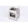 Outdoor / picnic / camping stove - foldable - with a tray - stainless steelSurvival tools