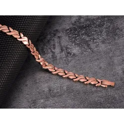 Vintage koperen armband - magnetisch - gezondheid - energie - unisexArmbanden