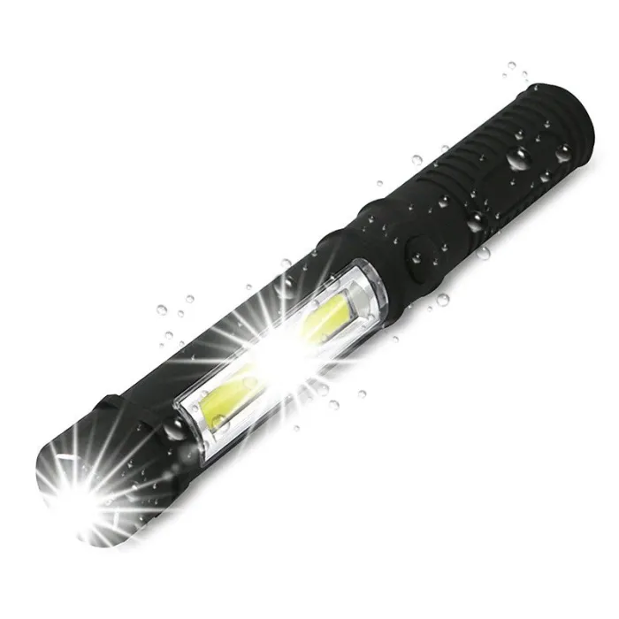 LED Mini Pen Multifunction Hand Torch Lamp With MagnetZaklampen