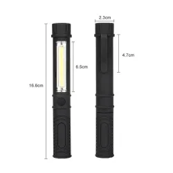 LED Mini Pen Multifunction Hand Torch Lamp With MagnetZaklampen