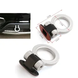 Universal car tow hook - ring shaped decorative stickerStickers