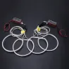 Angel eye light - halo ring - white LED - 131mm - for BMW E36 E38 E39 E46 - 4 piecesLights & lighting