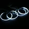 Angel eye light - halo ring - white LED - 131mm - for BMW E36 E38 E39 E46 - 4 piecesLights & lighting