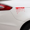 Dripping blood - vinyl car stickerStickers