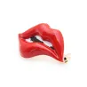 Rode lippen - email brocheBroches