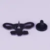 "GROW A PAIR" - women's ovaries - brooch - pinBrooches
