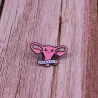 "GROW A PAIR" - women's ovaries - brooch - pinBrooches