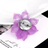 Bloem met kristallen - elegante brocheBroches
