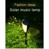 Garden lamp with music - solar - waterproof - LED - frog / cicadas sound - 2 piecesSolar lighting