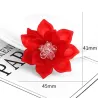 Bloem met kristallen - elegante brocheBroches