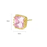 Small geometric crystal earringsEarrings