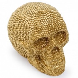 Golden skull - resin statue - Halloween decorationHalloween & Party